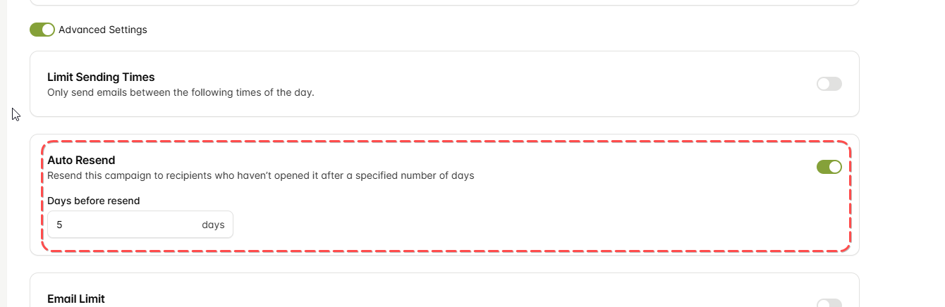 Auto resend to non-openers